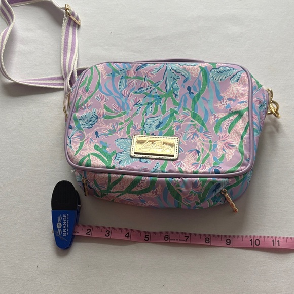 Lilly Pulitzer Vibrant Floral Insulated Lunch Bag- Secret Escape Print - Picture 11 of 12